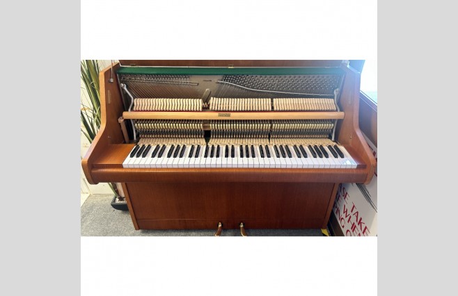 Bentley Satin Teak Mini Upright Piano, Used - All Inclusive Premium Package (SN:136440) - Image 5